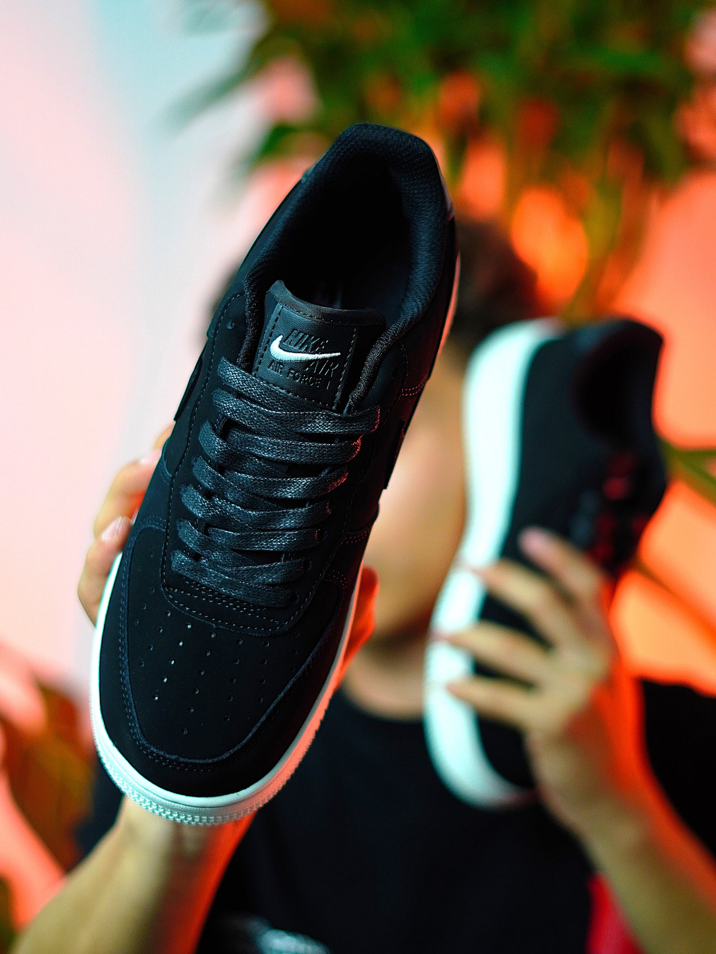 Nike Air For One - Negro / Blanco