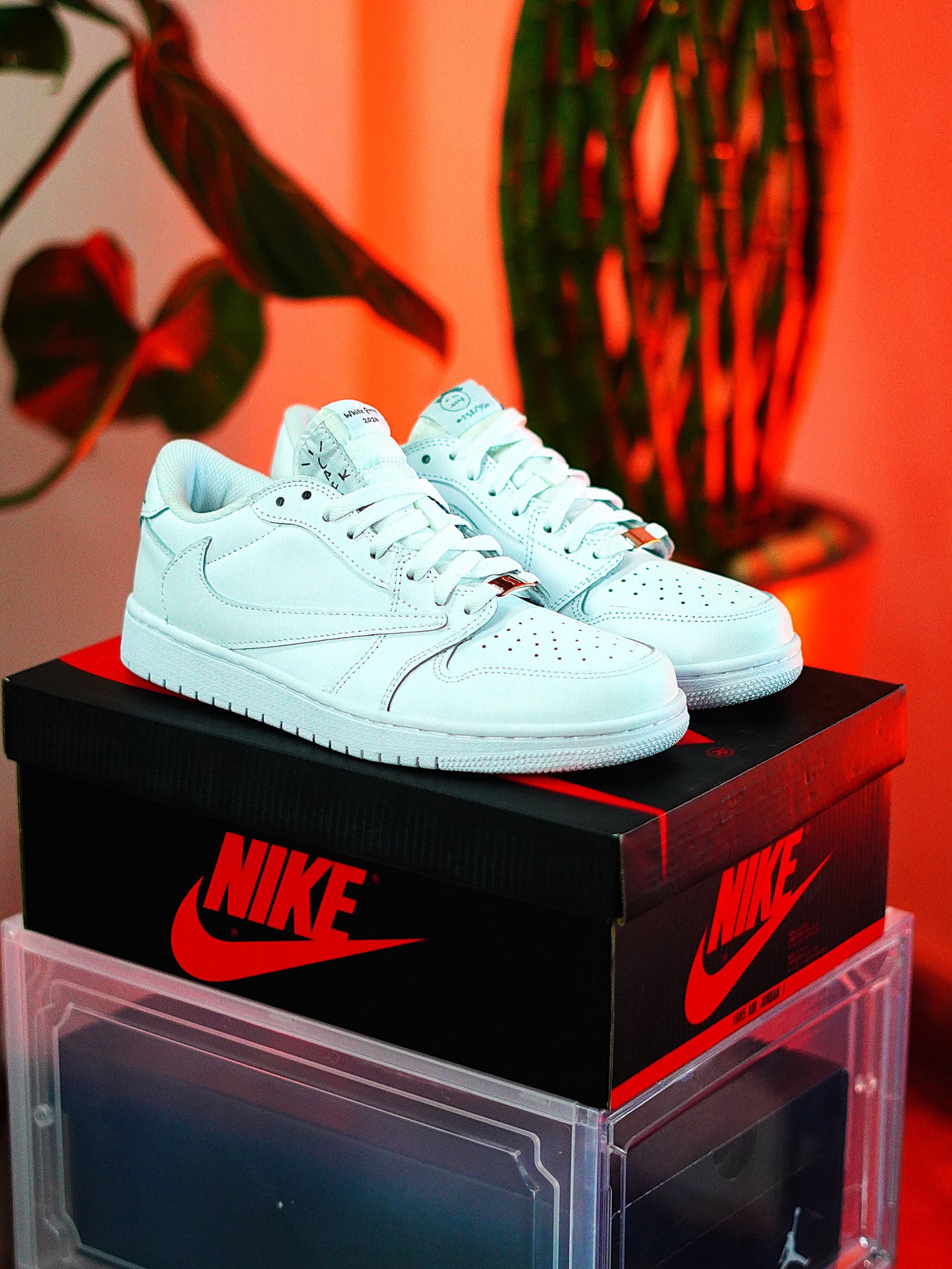 Nike Air Jordan 1 Low x Travis Scott - White Party