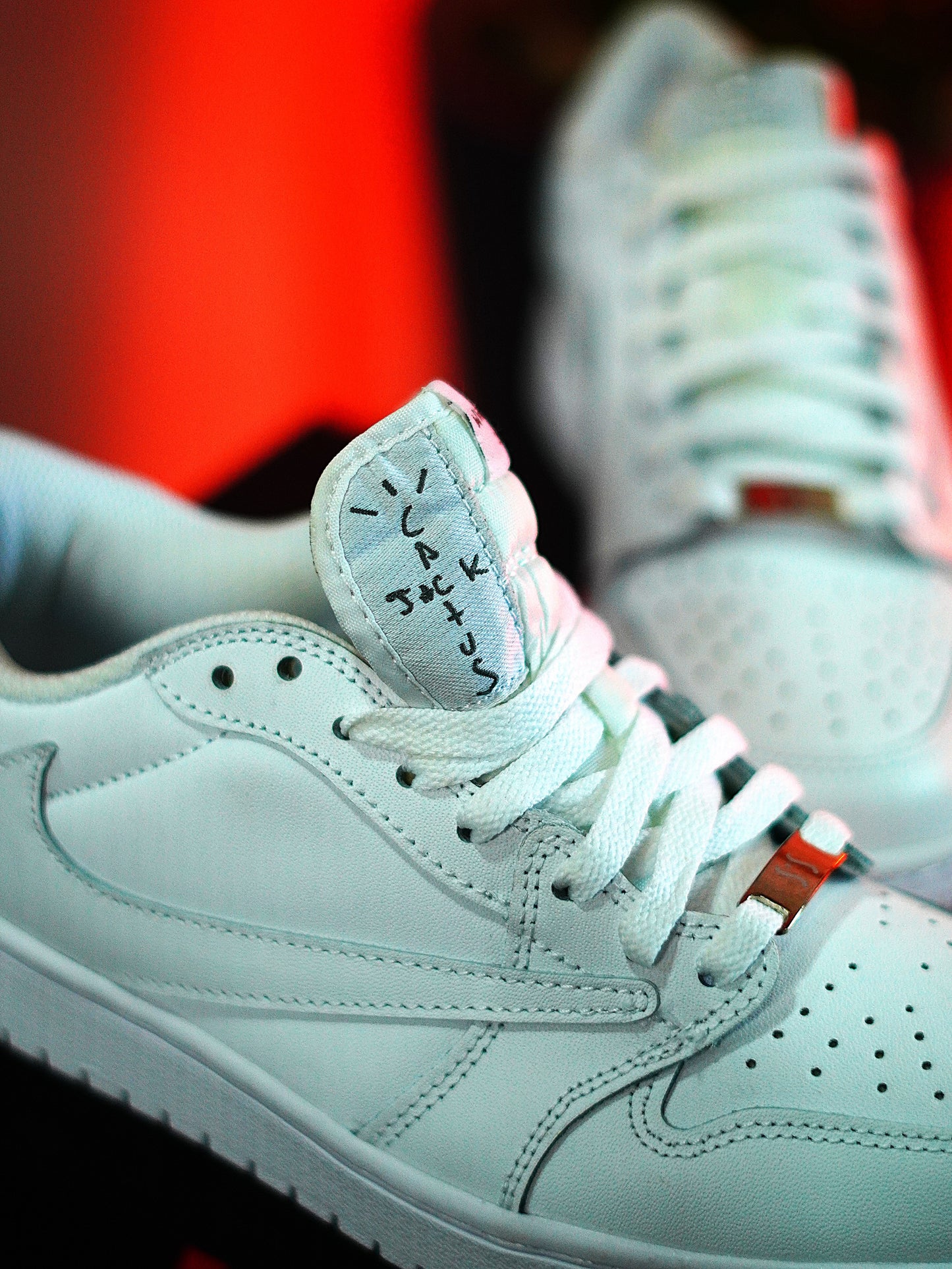 Nike Air Jordan 1 Low x Travis Scott - White Party