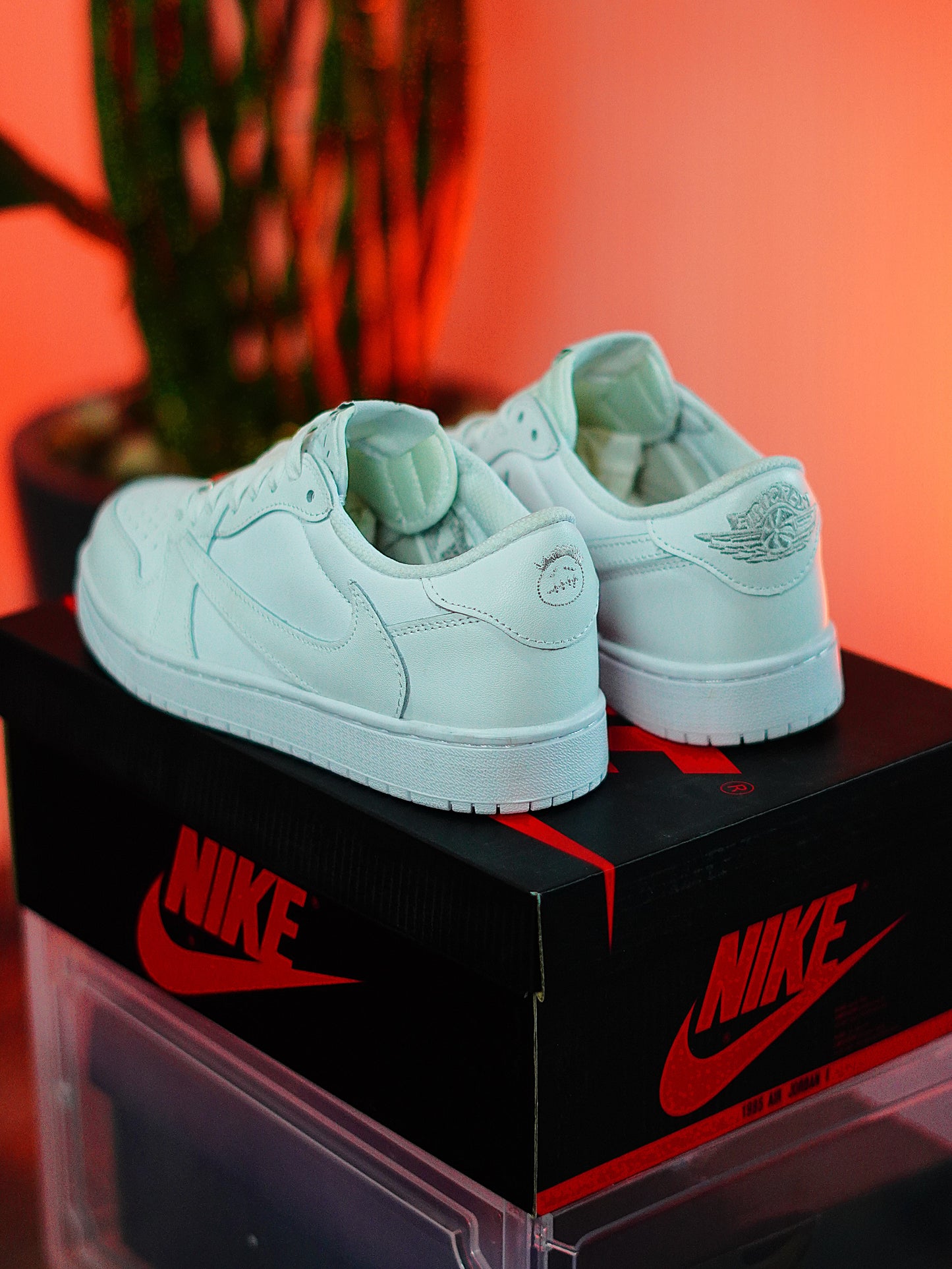 Nike Air Jordan 1 Low x Travis Scott - White Party