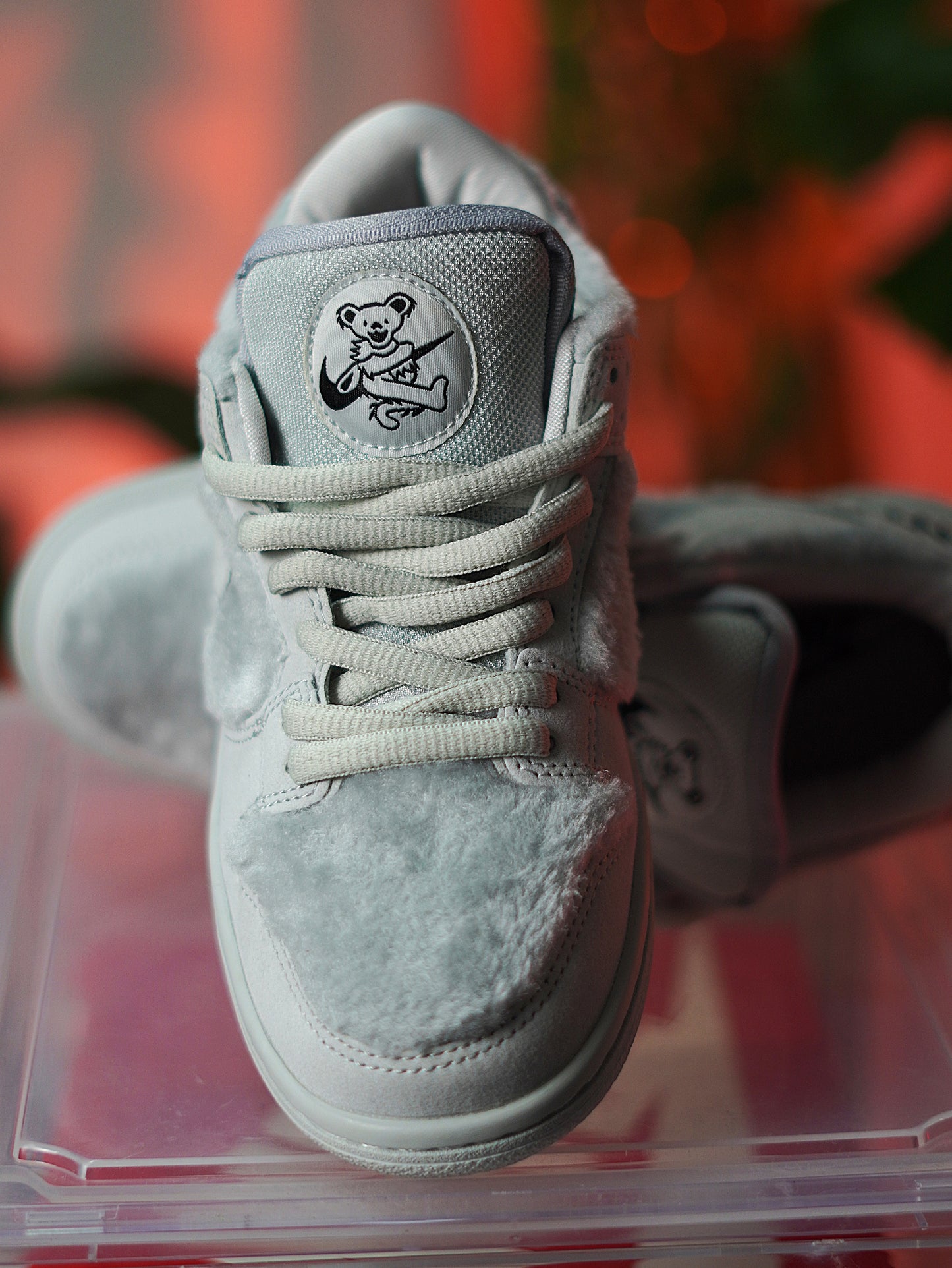 Nike SB Dunk Low x Grateful Dead White Bear