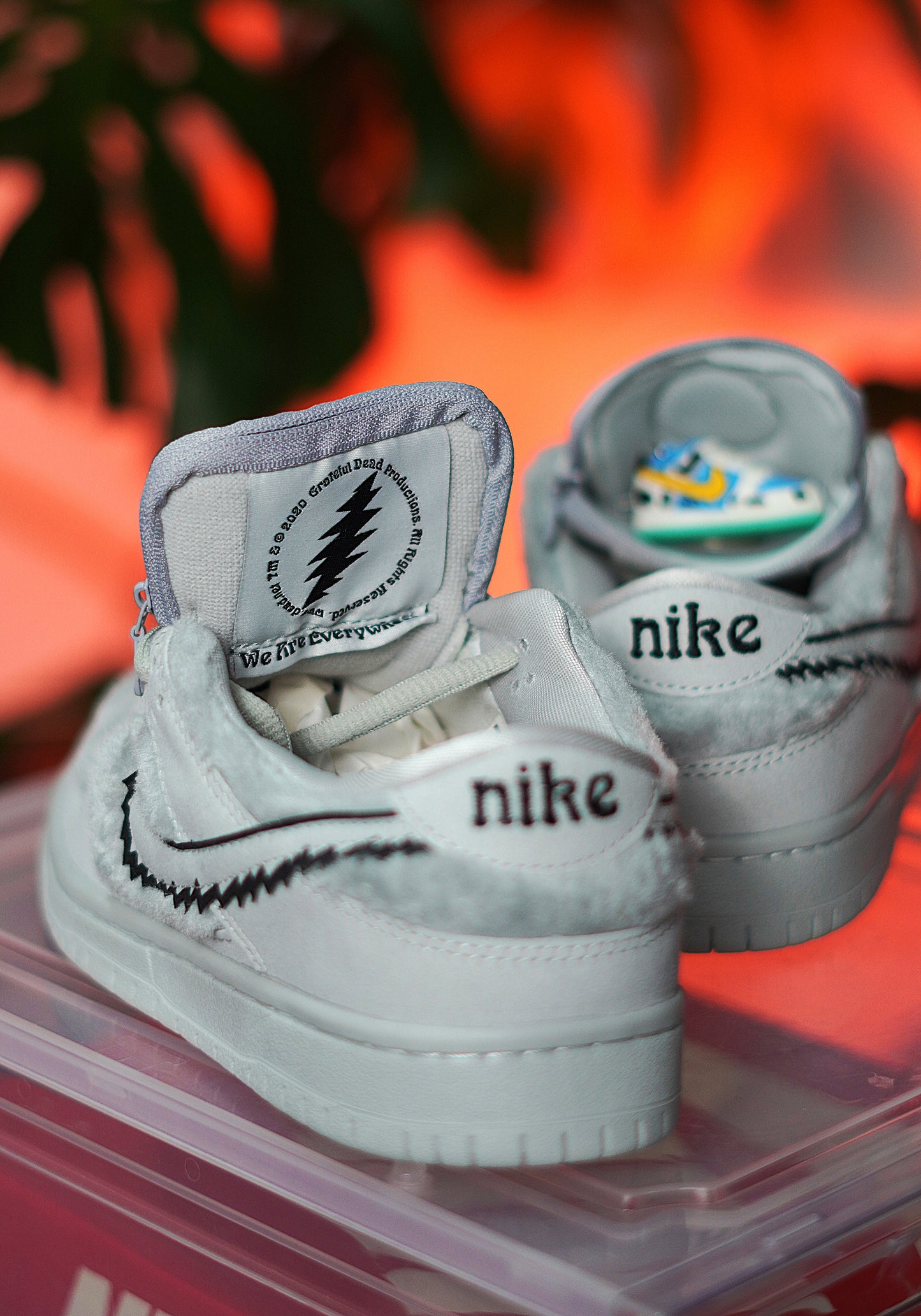 Nike SB Dunk Low x Grateful Dead White Bear