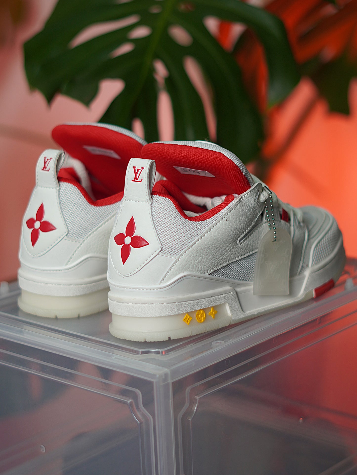 Louis Vuitton Skate / White / Red