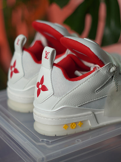 Louis Vuitton Skate - White, Red
