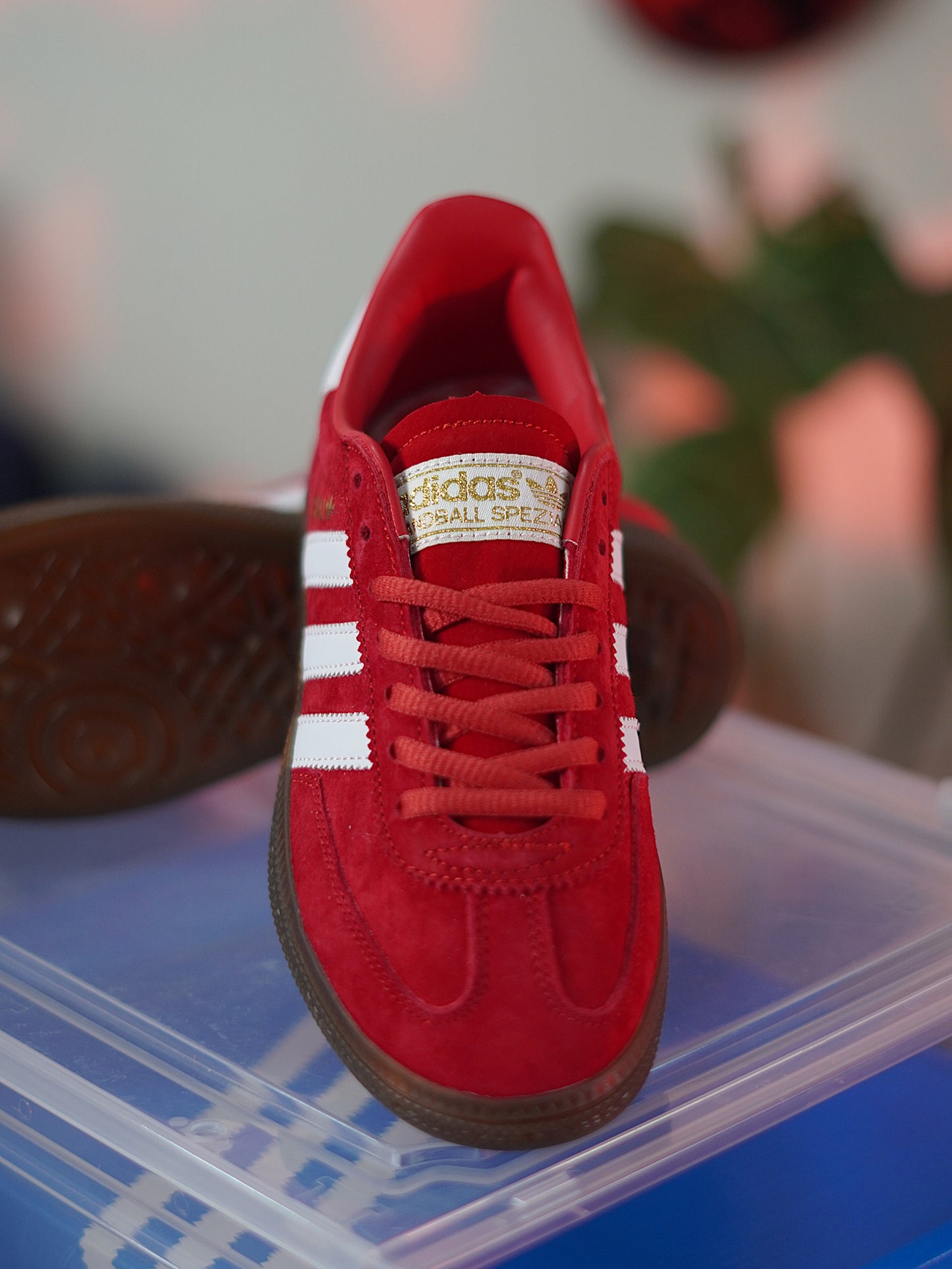 Adidas Handball Spezial / Scarlet / Cloud White / Gum