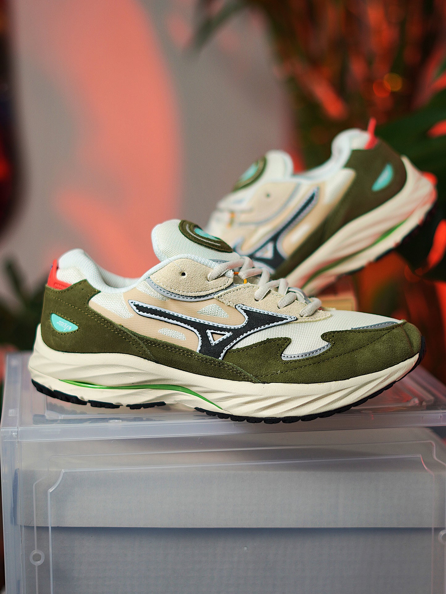 Mizuno Wave Rider Beta - Verde Beige