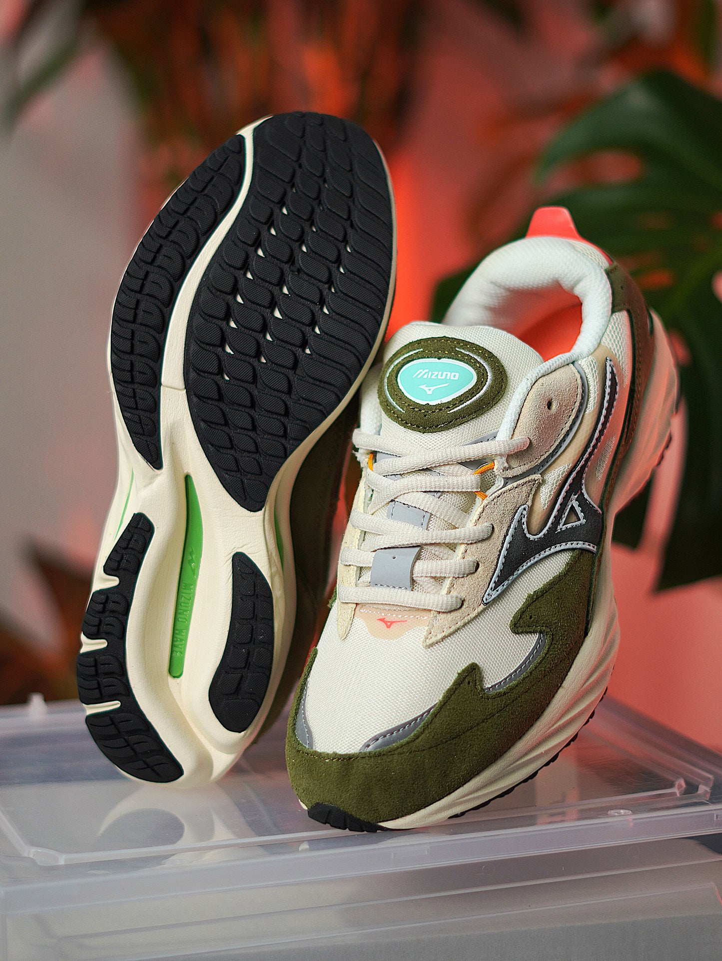 Mizuno Wave Rider Beta - Verde Beige