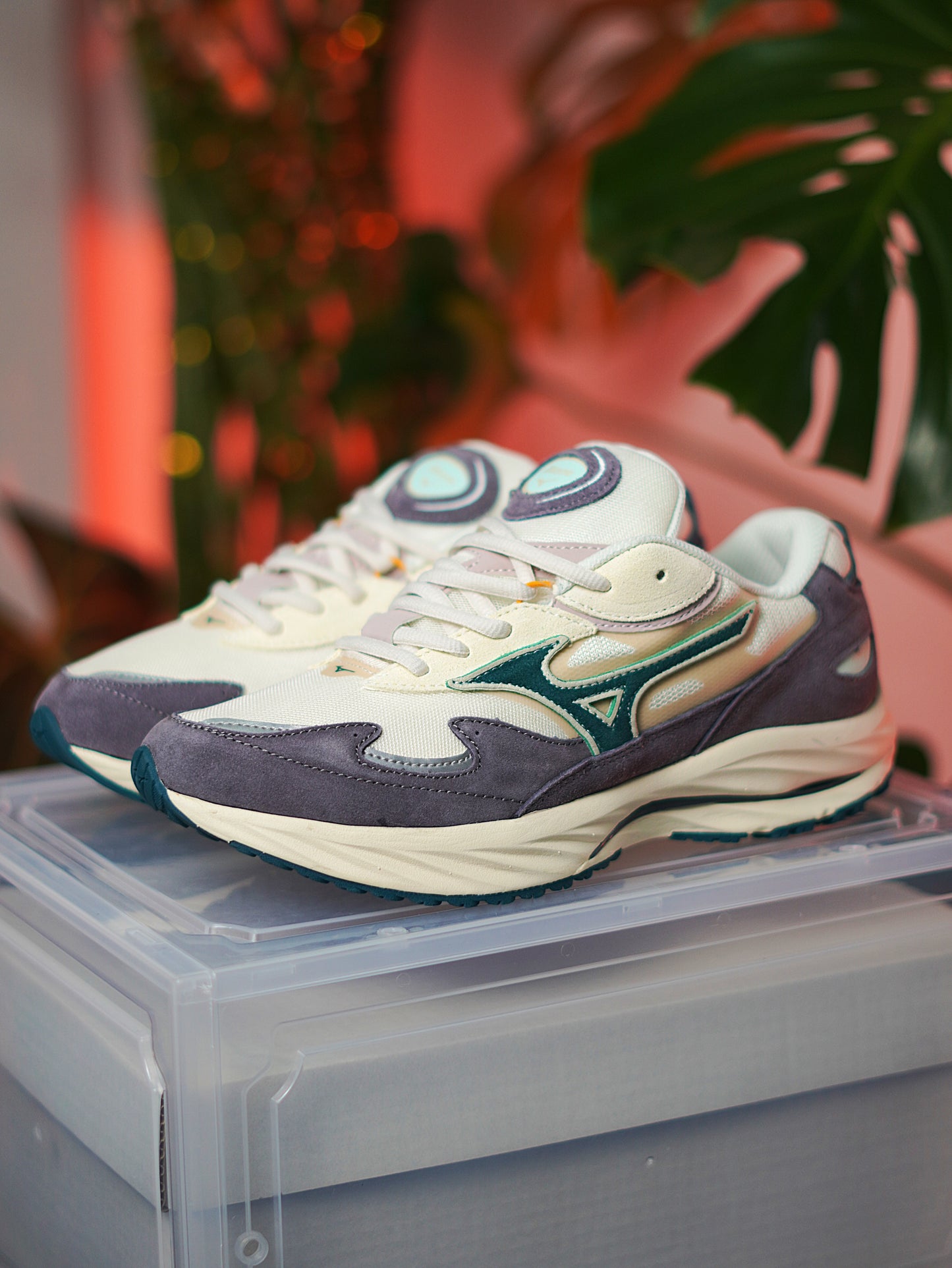 Mizuno Wave Rider Beta - Gris Beige