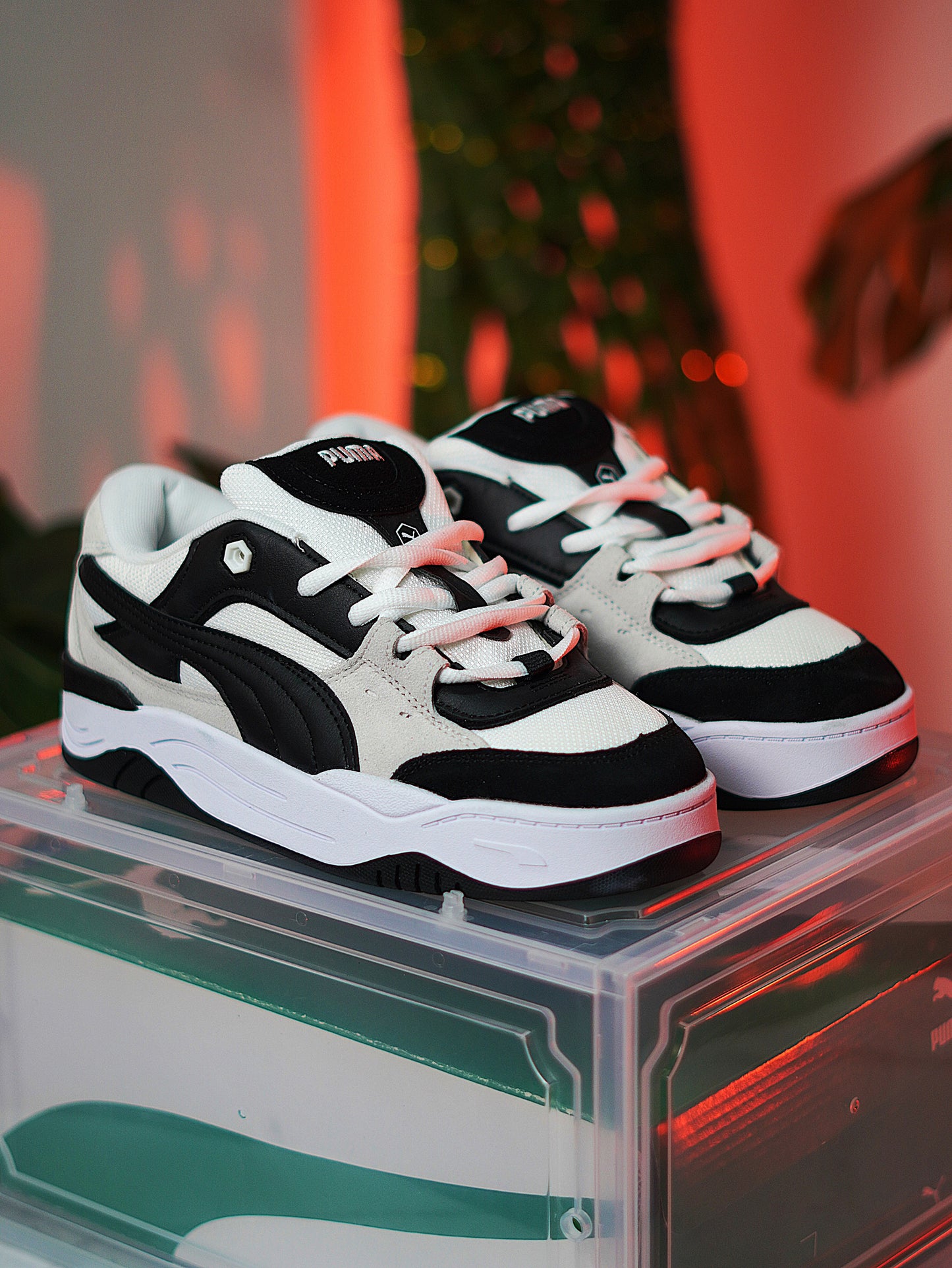 Puma 180 - Blanco Negro