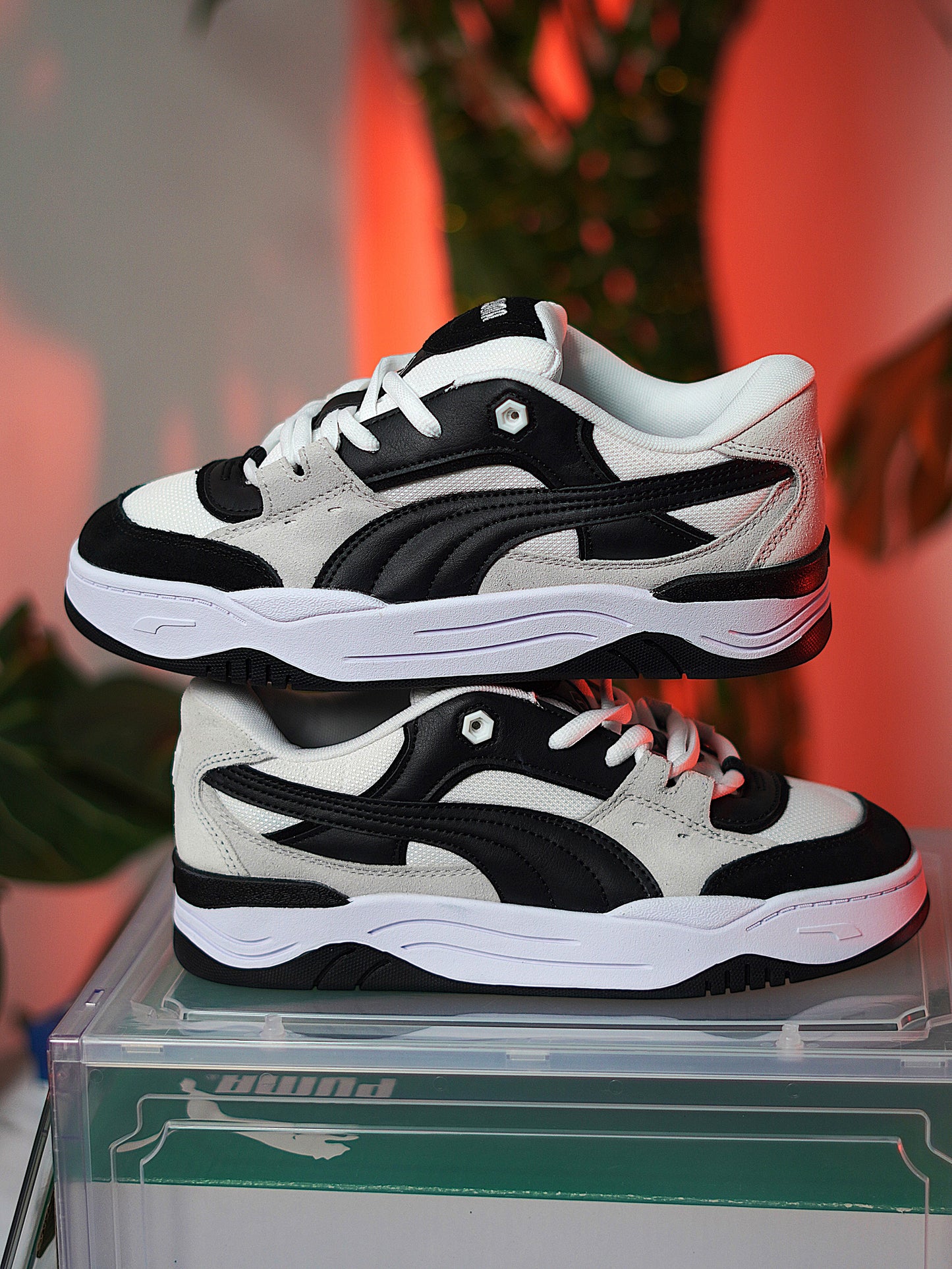 Puma 180 - Blanco Negro