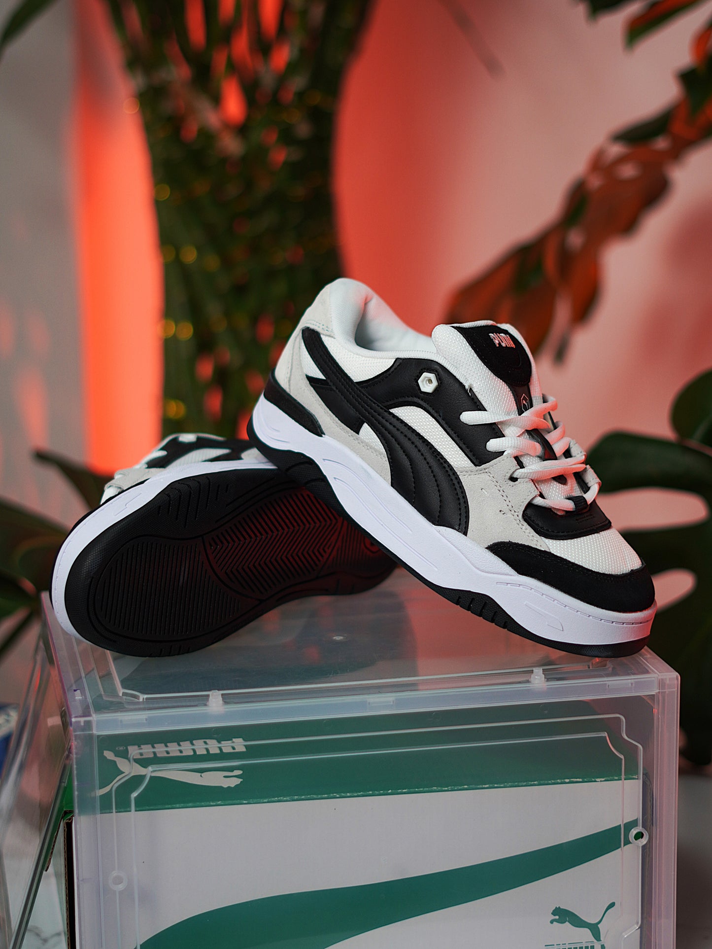 Puma 180 - Blanco Negro