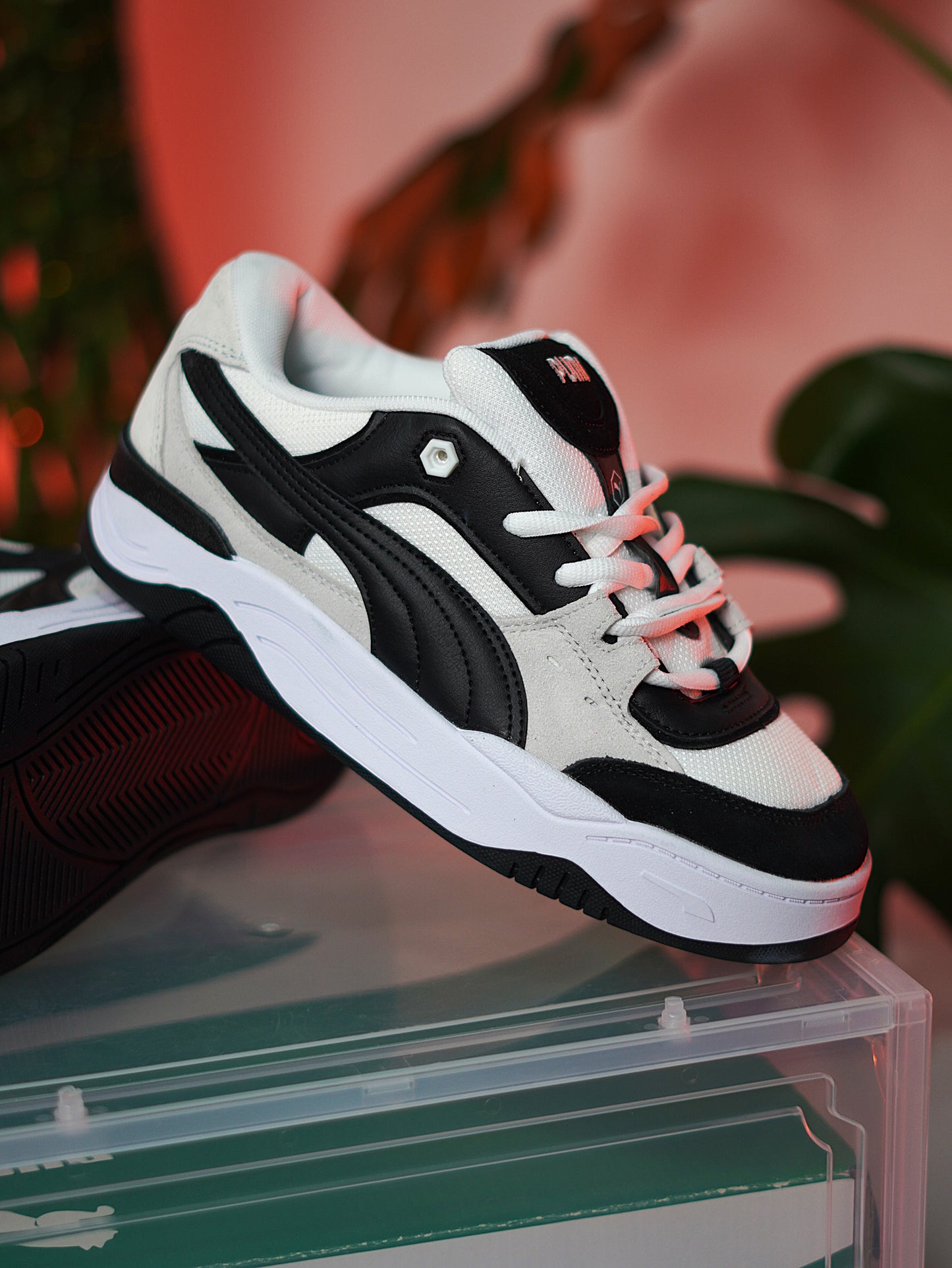 Puma 180 - Blanco Negro