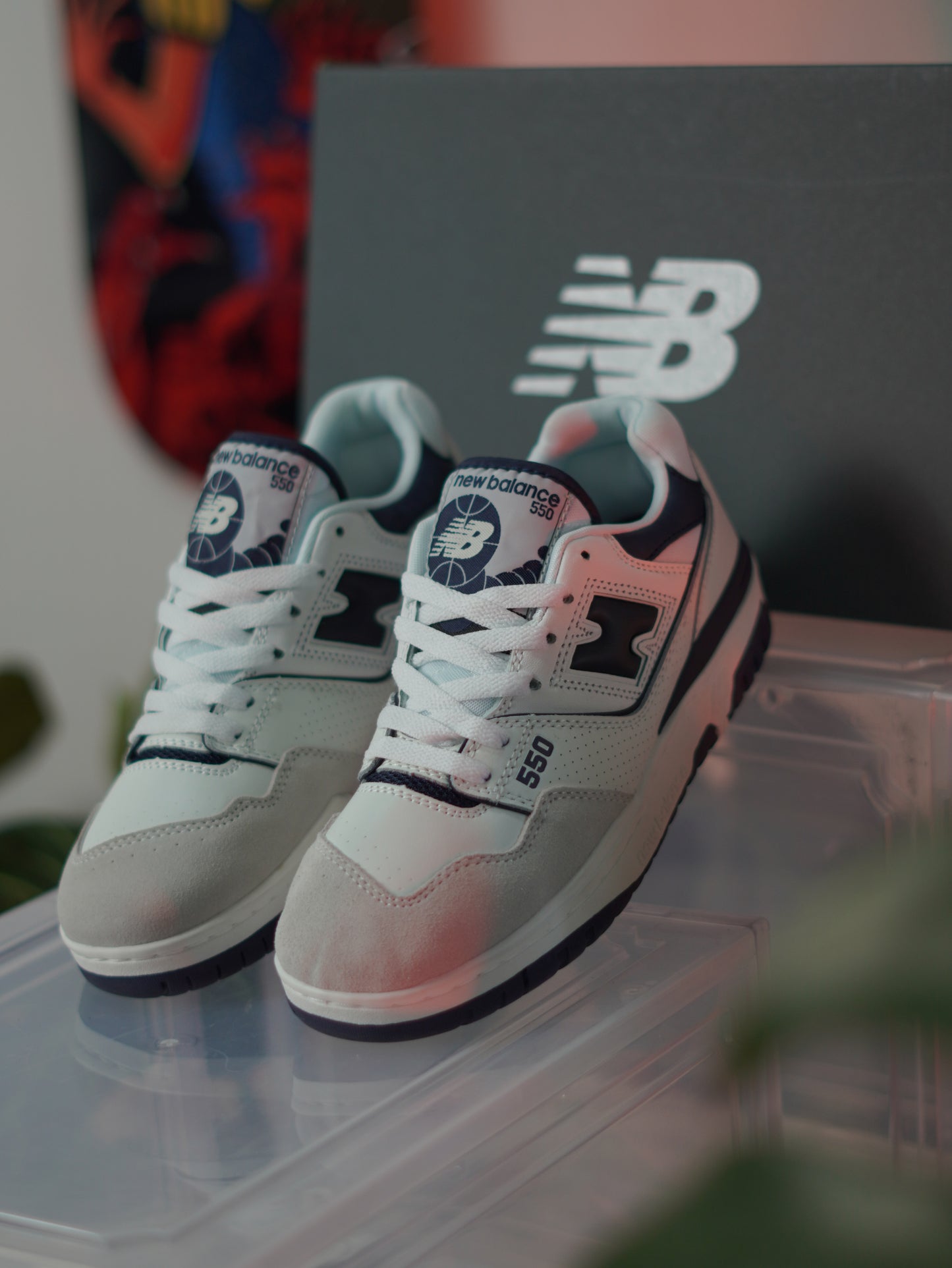 New Balance 550 Navy Blue