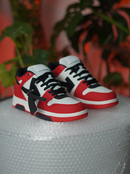 OFF-WHITE Out Of Office OOO Low Tops