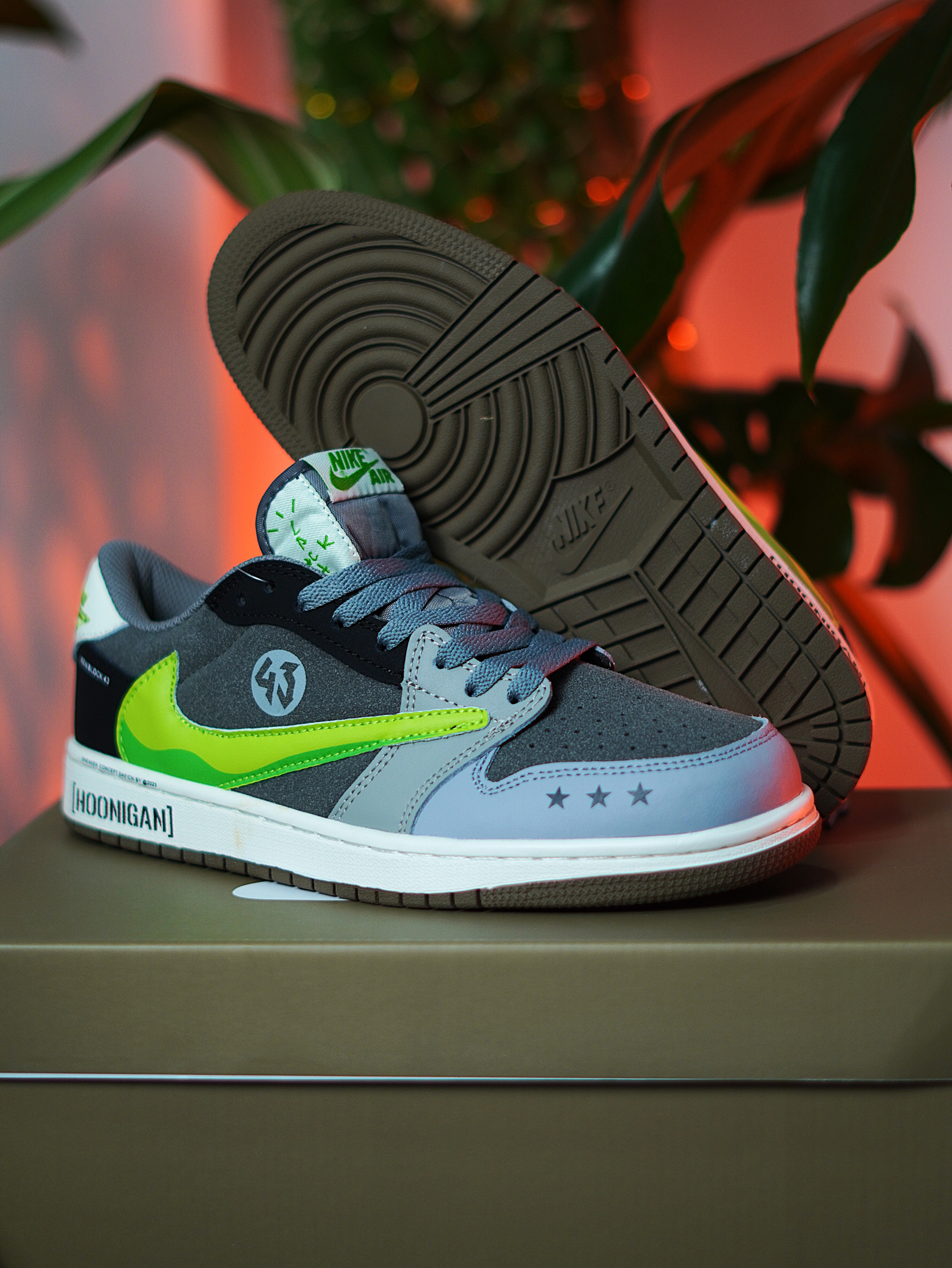 Air Jordan 1 Retro Low x Travis Scott x Ken Block Hoonigan