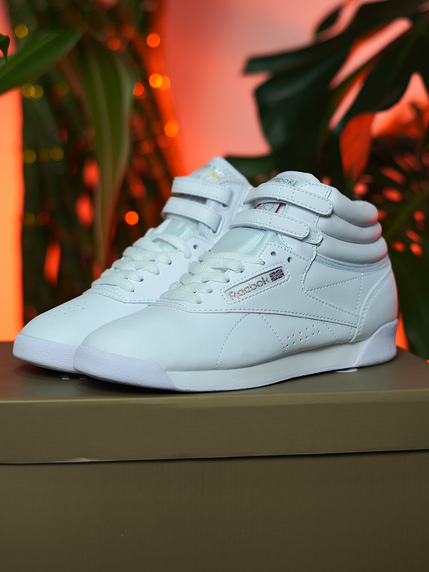 Reebok Freestyle Hi - Blanco