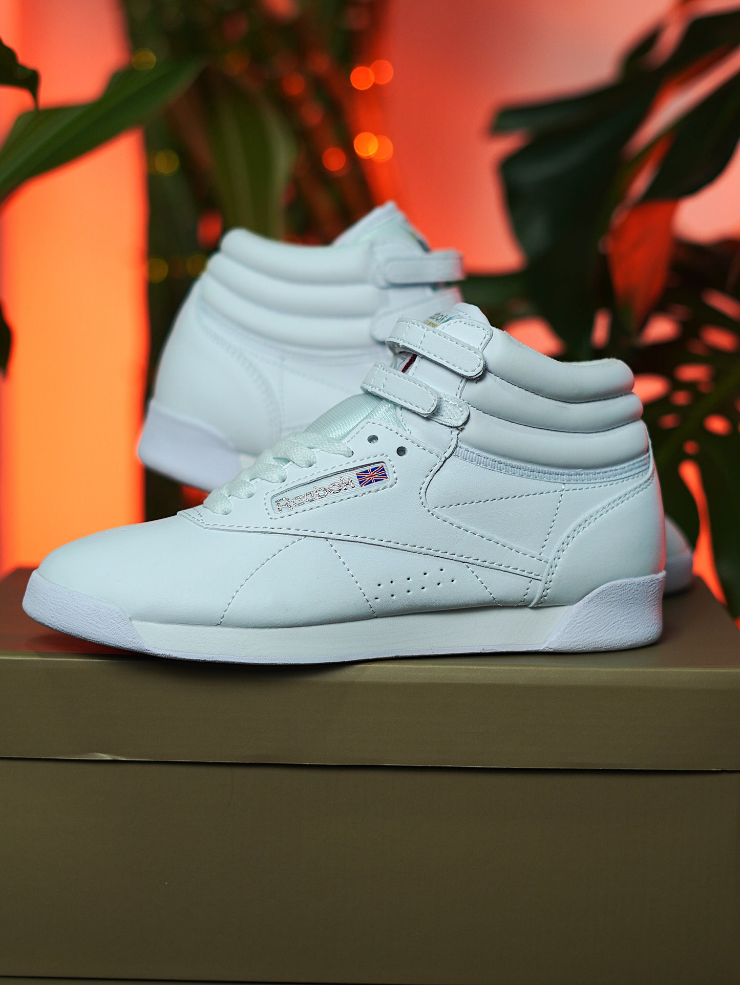 Reebok Freestyle Hi - Blanco