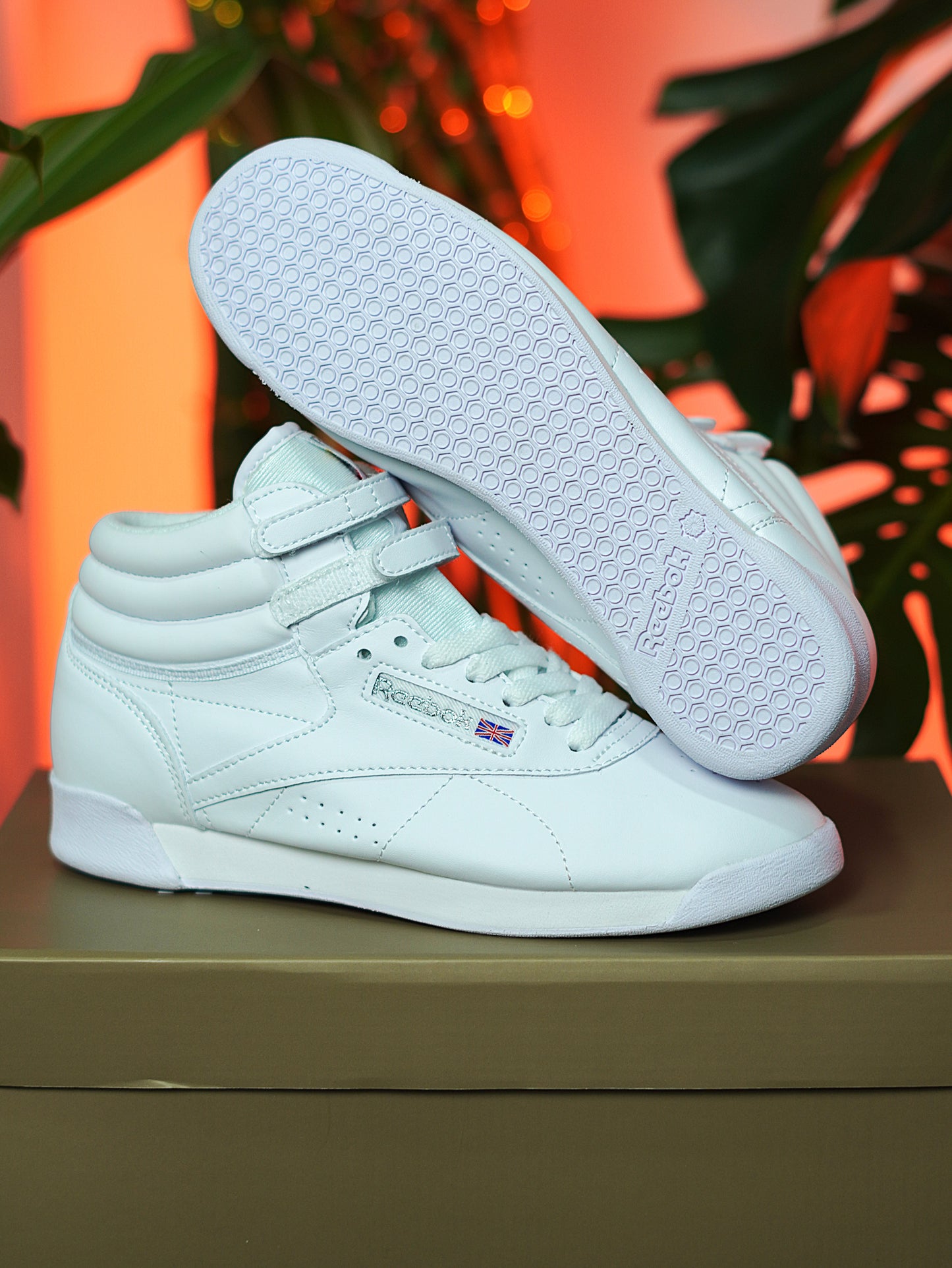 Reebok Freestyle Hi - Blanco