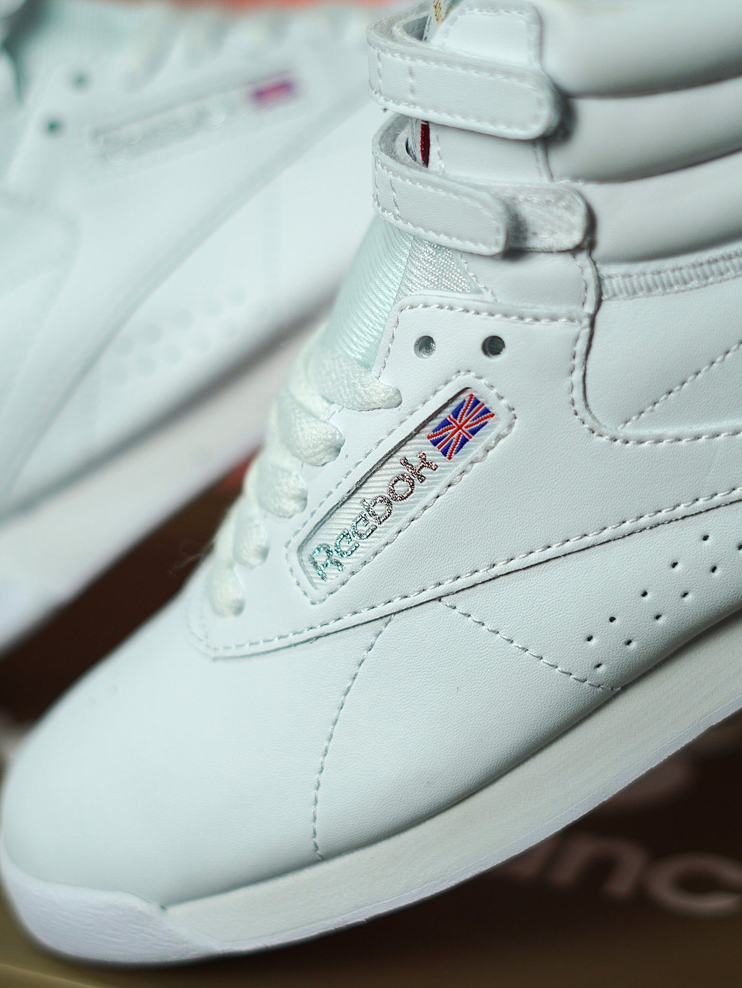 Reebok Freestyle Hi - Blanco