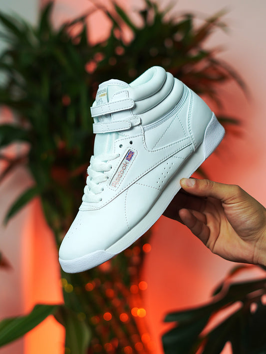 Reebok Freestyle Hi - Blanco