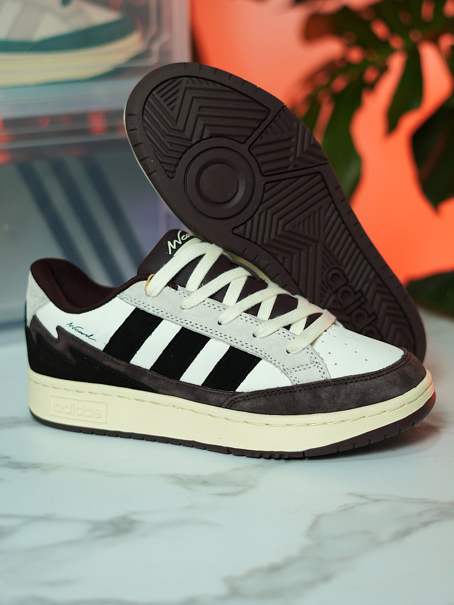 Adidas Wcard ADV - Marron/Blanco