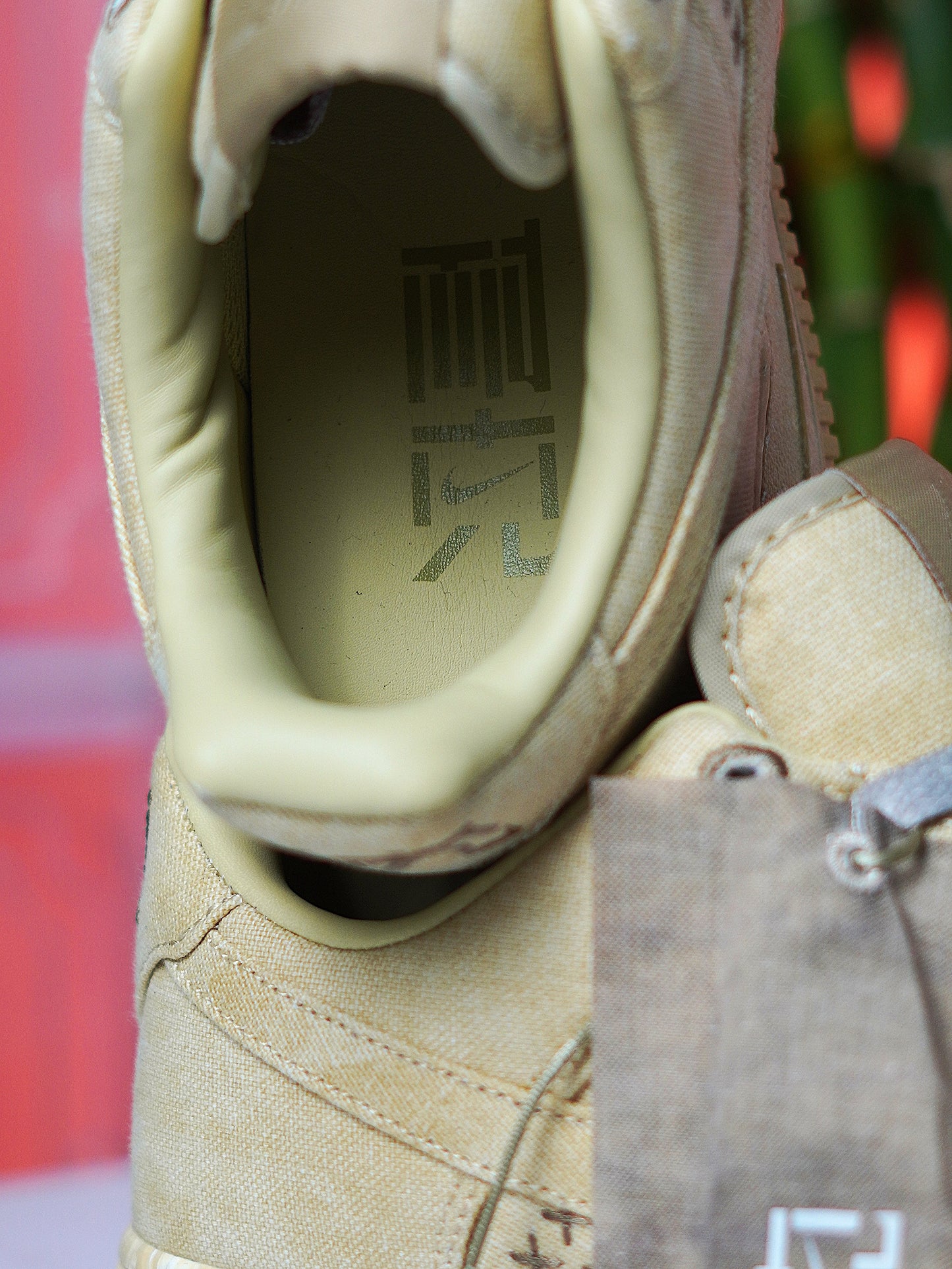 Nike Air Force One Low NAI-KE Lona Tostado