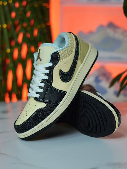 Nike Air Jordan 1 Low SE 'Coconut Milk Black Muslin"