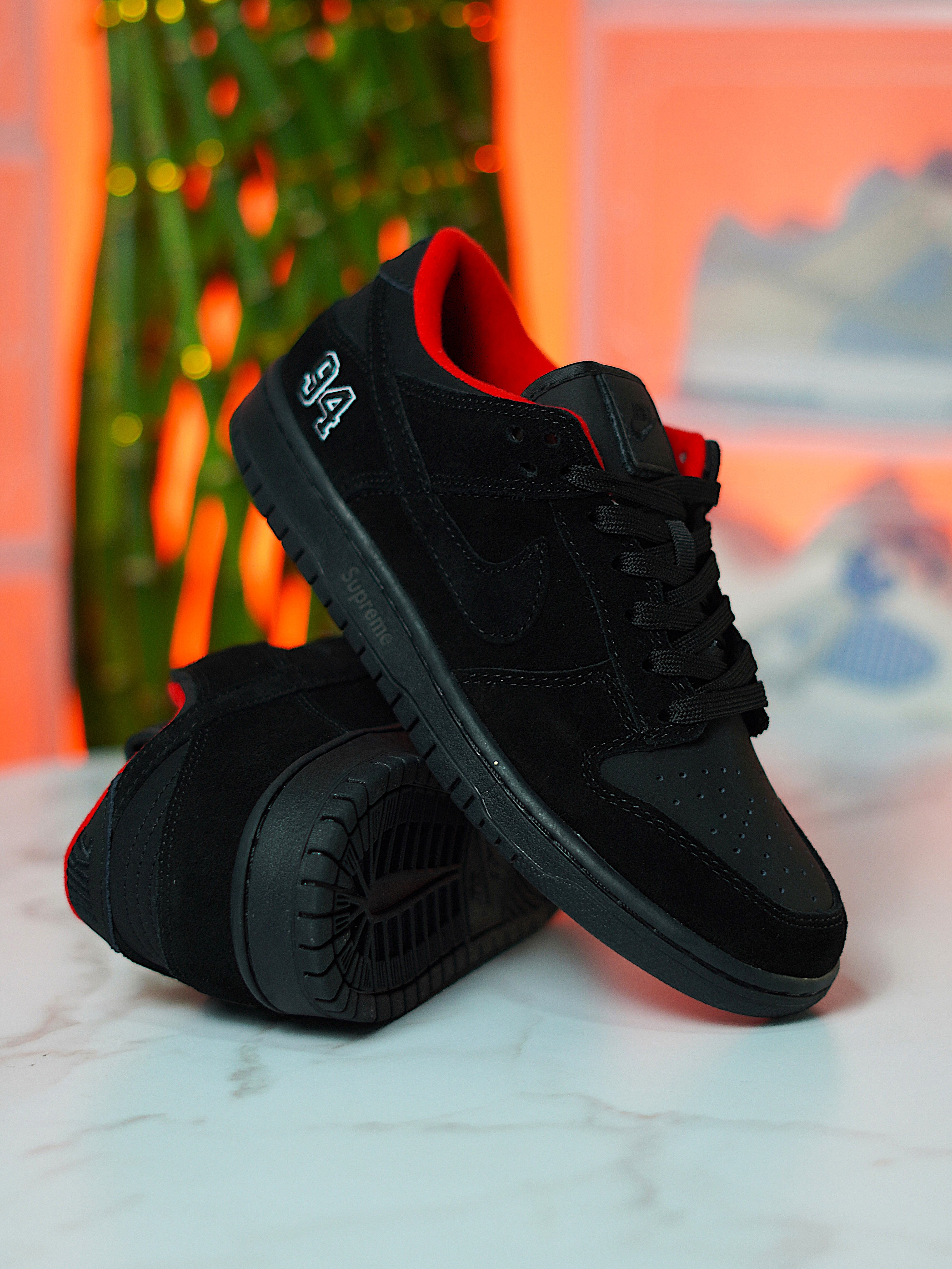 Nike SB Dunk Low x Supreme - Negro – SOOULSHOPP