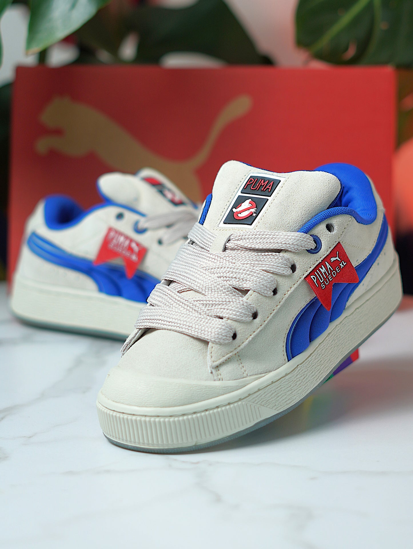 PUMA x GHOSTBUSTERS Suede XL Stay Puft