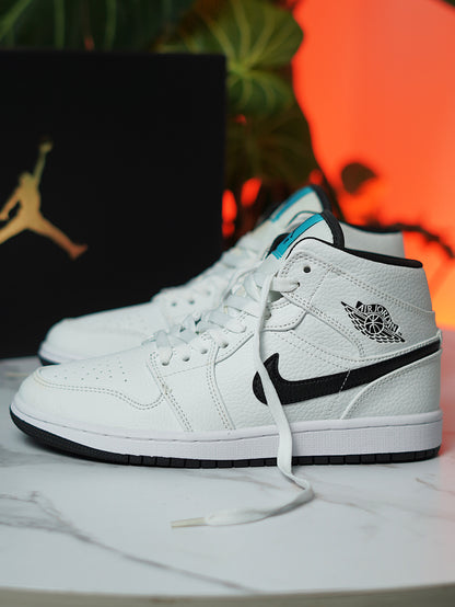 Air Jordan Retro 1  Mid GS "Hyper Jade"