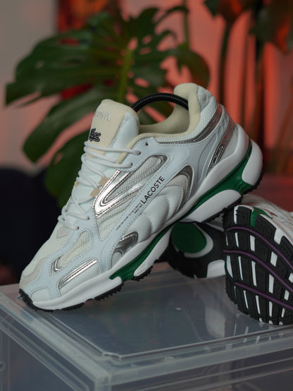 Lacoste - White green