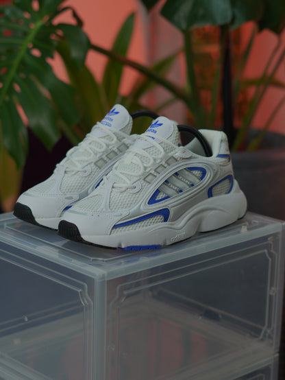 Adidas Ozmillen - Blanco, azul