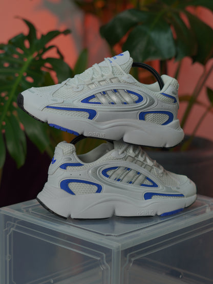 Adidas Ozmillen - Blanco, azul