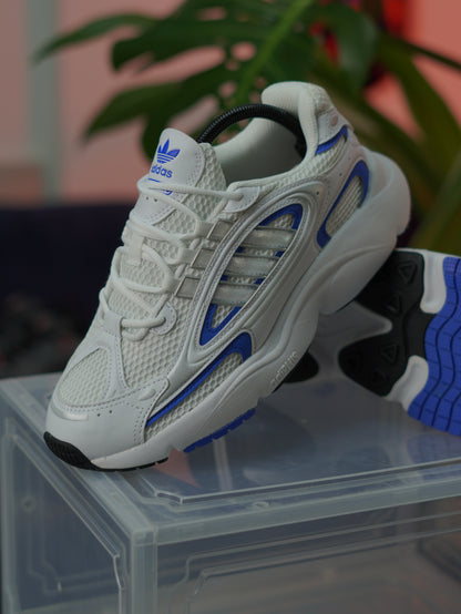 Adidas Ozmillen - Blanco, azul