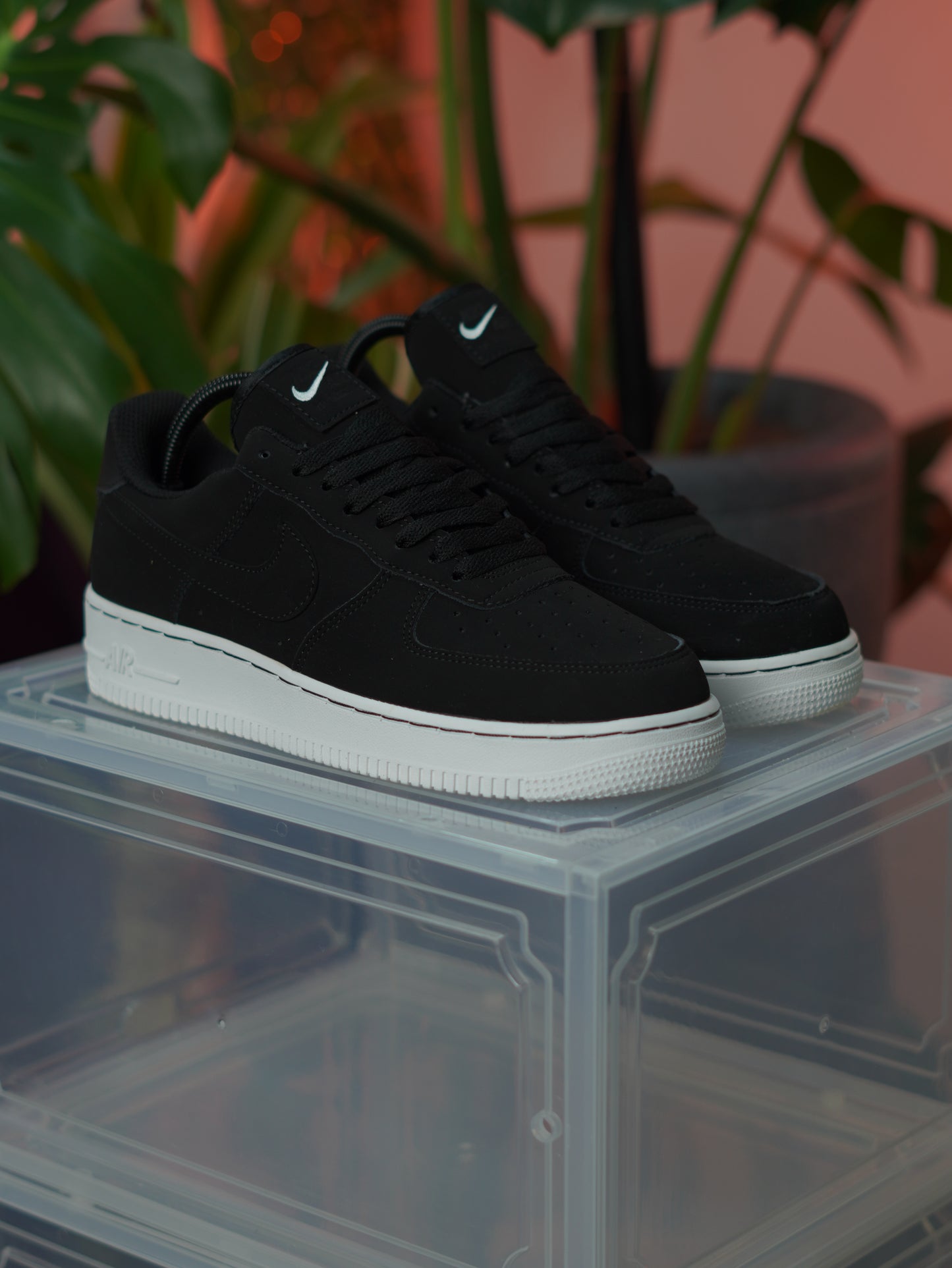 Nike Air Force one - Negro blanco