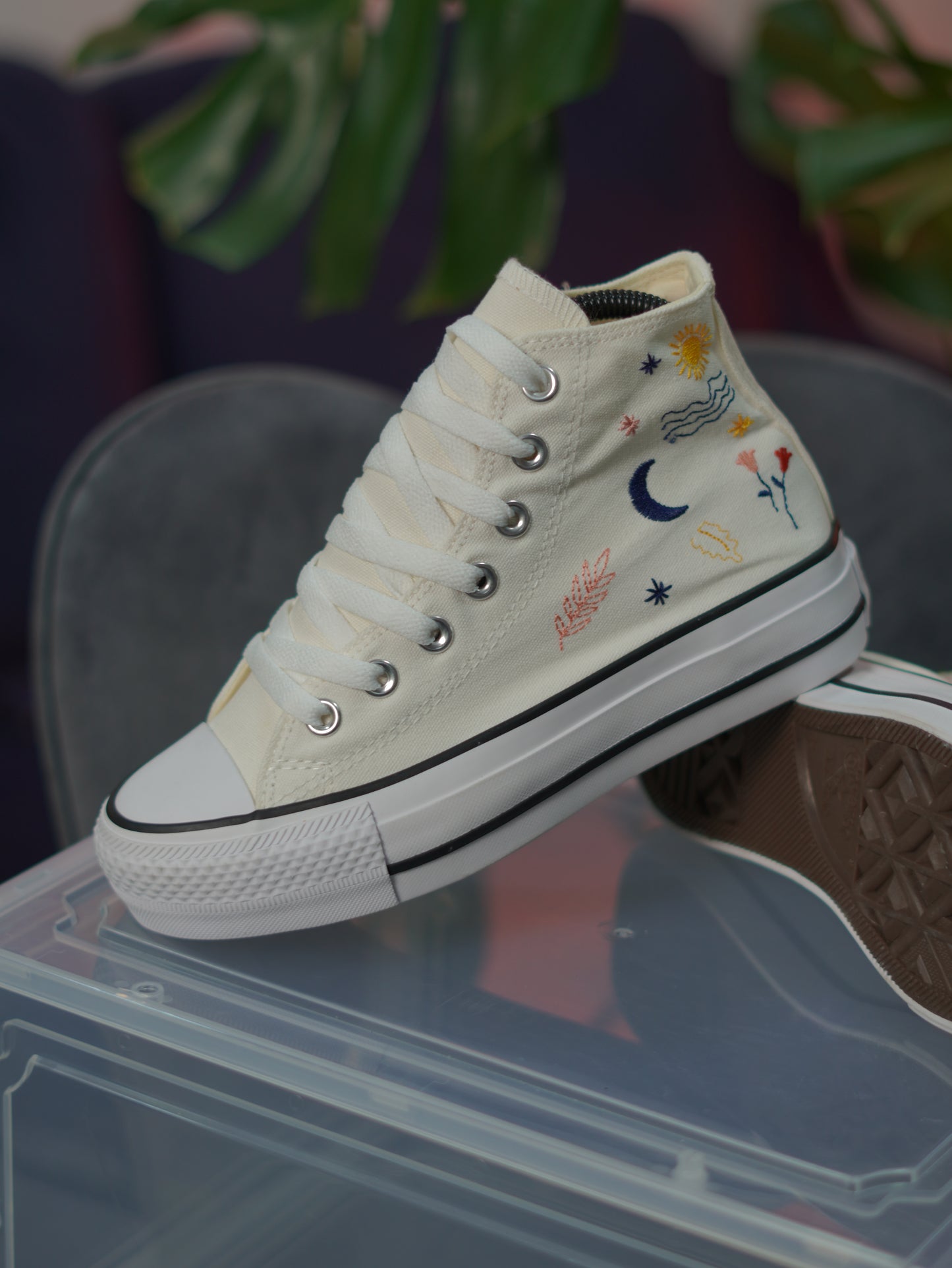 Converse Chuck Taylor Plataforma All Star - Blanco