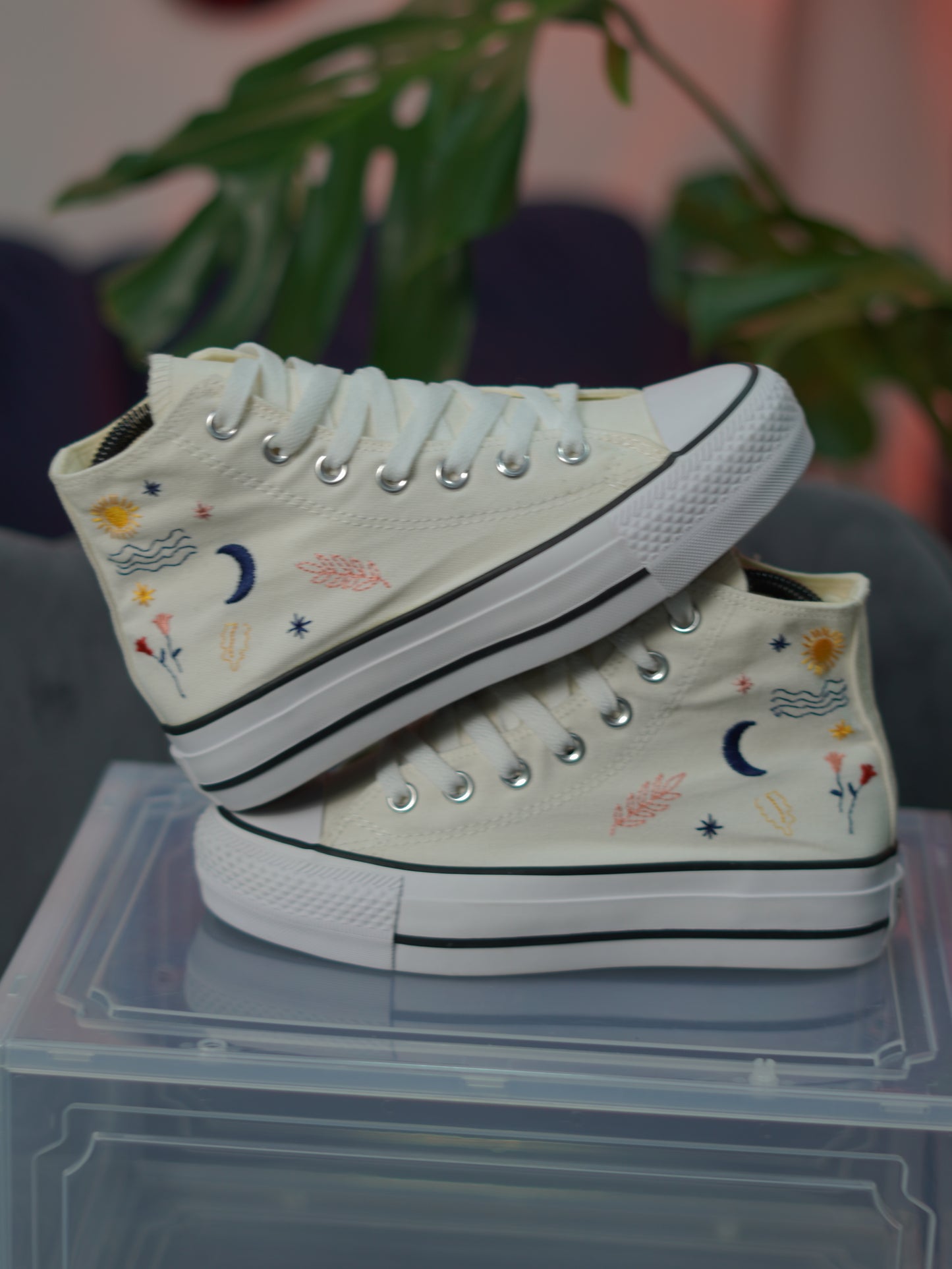Converse Chuck Taylor Plataforma All Star - Blanco