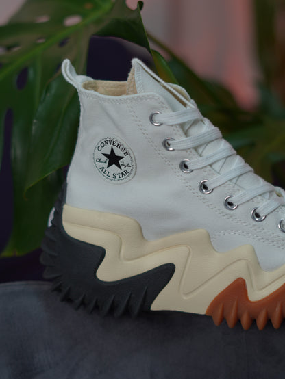 Converse Run Star Motion - Blanco, Negro, Goma