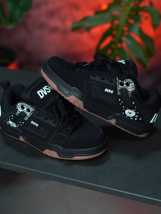 Dvs comanche black nubuck