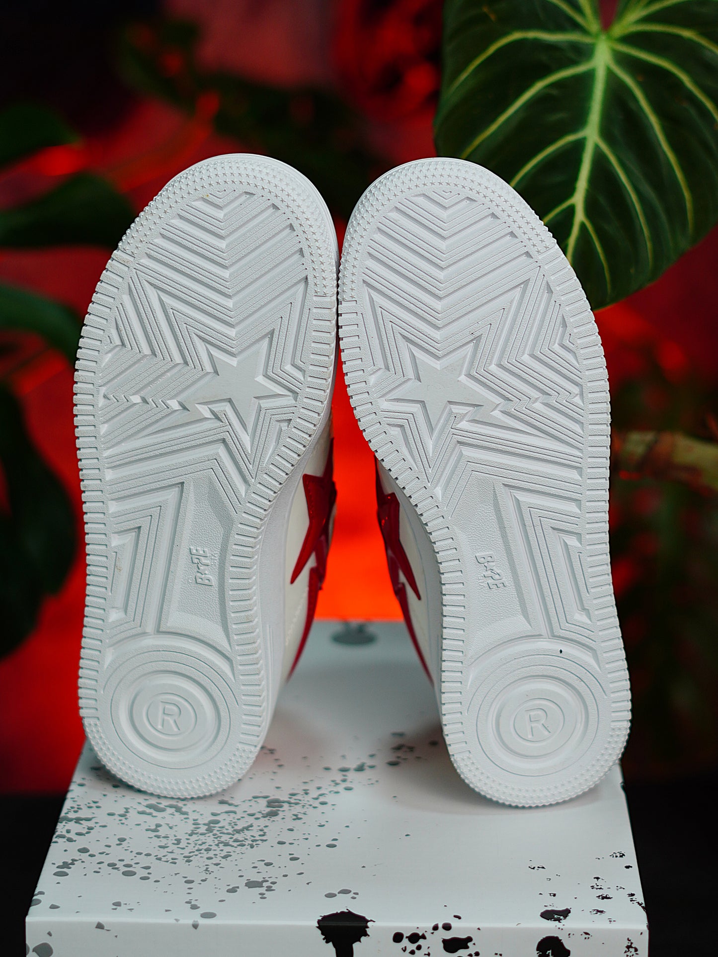 BAPE Sta Low Shark white