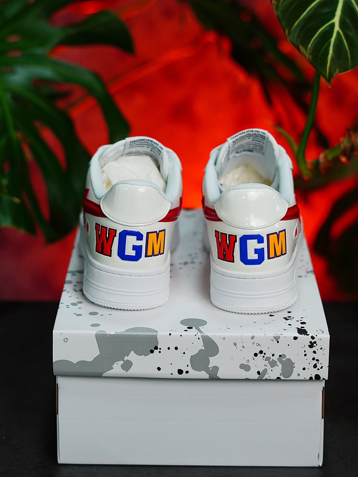 BAPE Sta Low Shark white