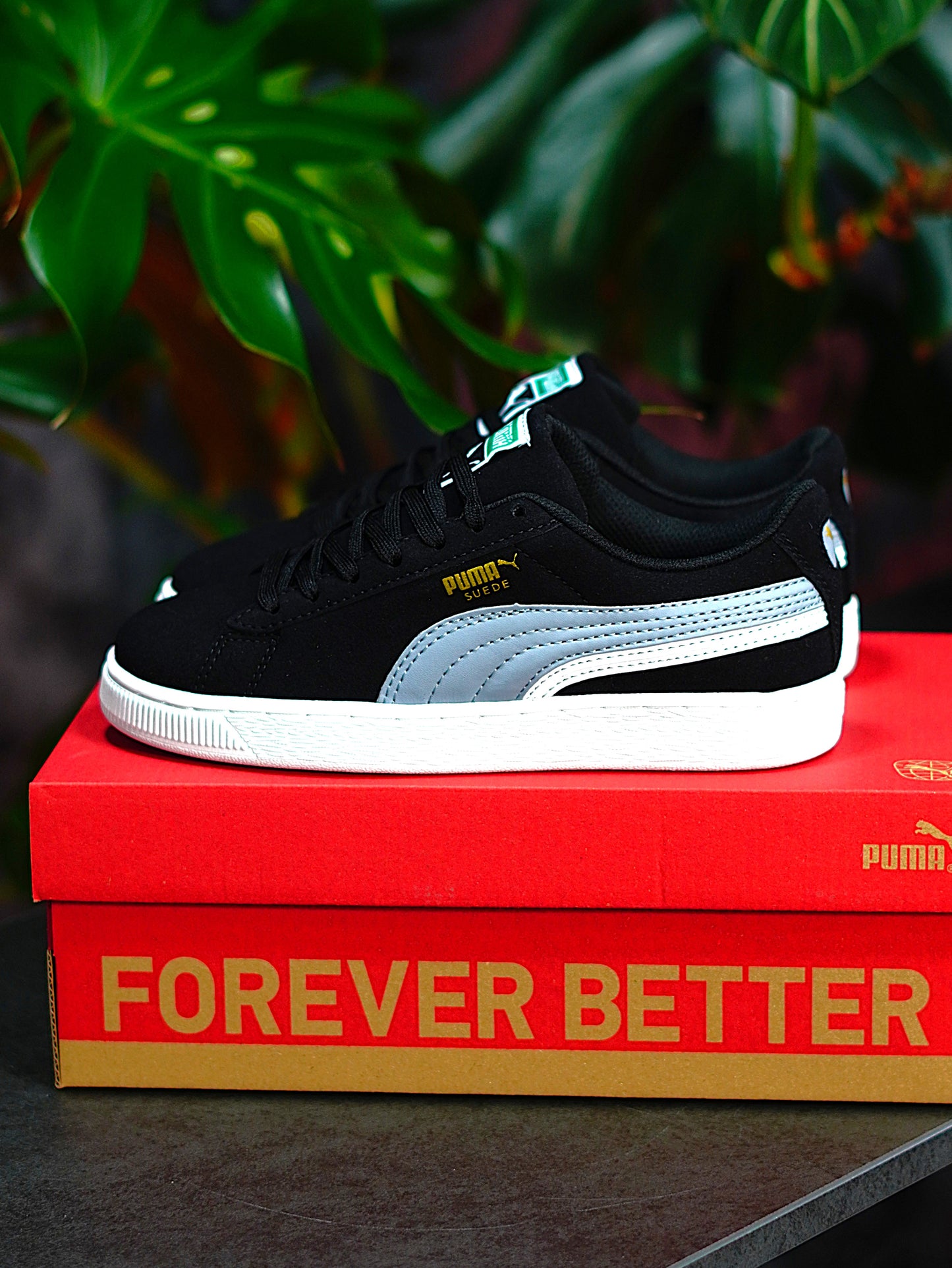 Puma Suede - Negra, Gris