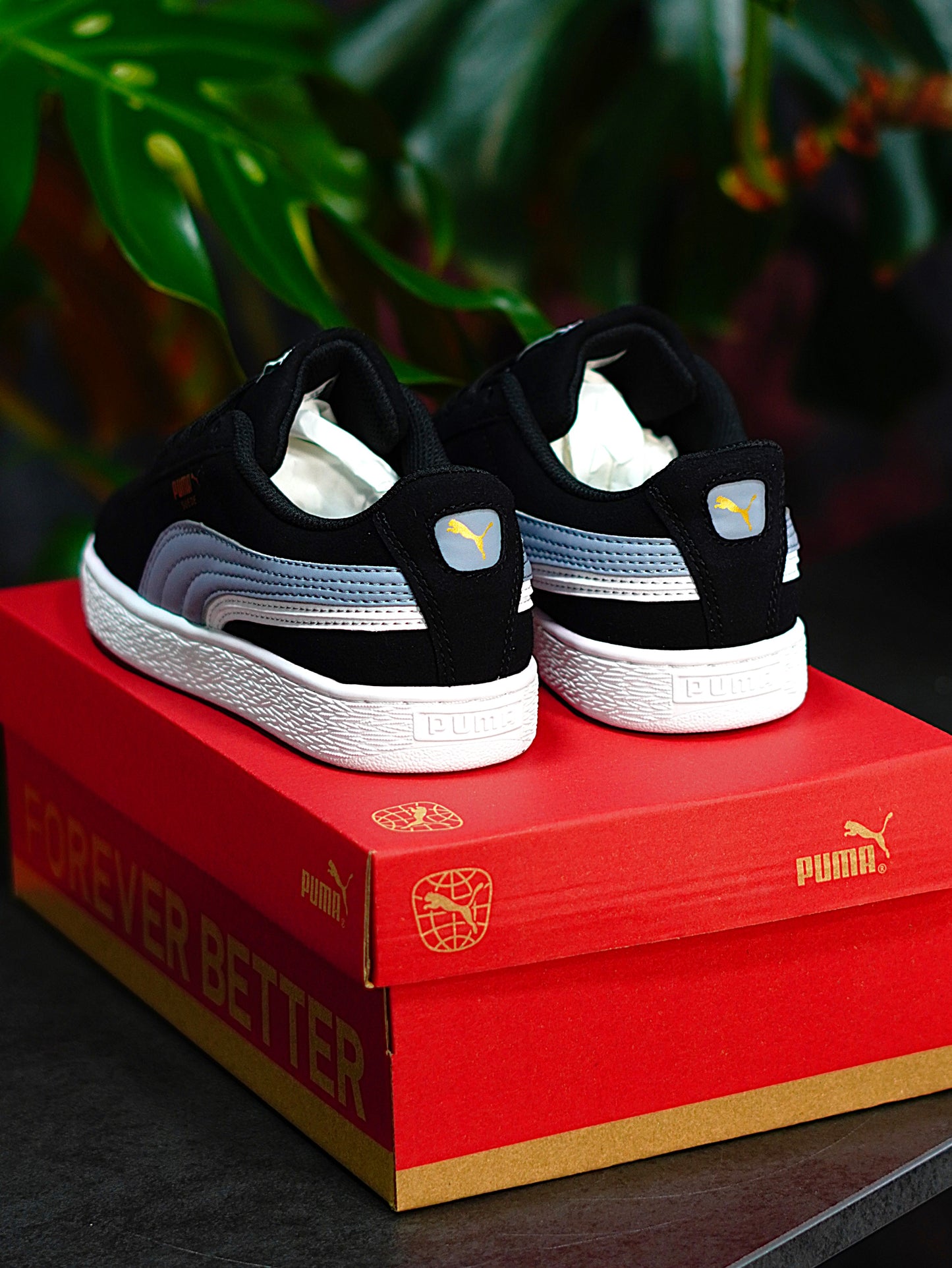 Puma Suede - Negra, Gris