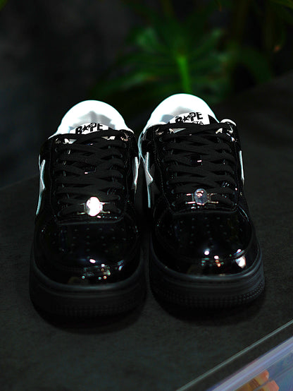 A Bathing Ape Bape Sta 2  - Negro, Charol