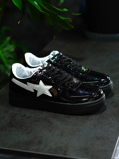 A Bathing Ape Bape Sta 2  - Negro, Charol