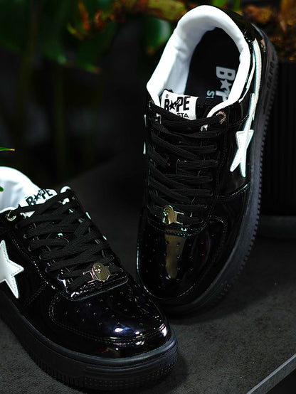 A Bathing Ape Bape Sta 2  - Negro, Charol