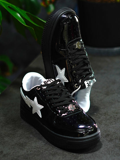 A Bathing Ape Bape Sta 2  - Negro, Charol