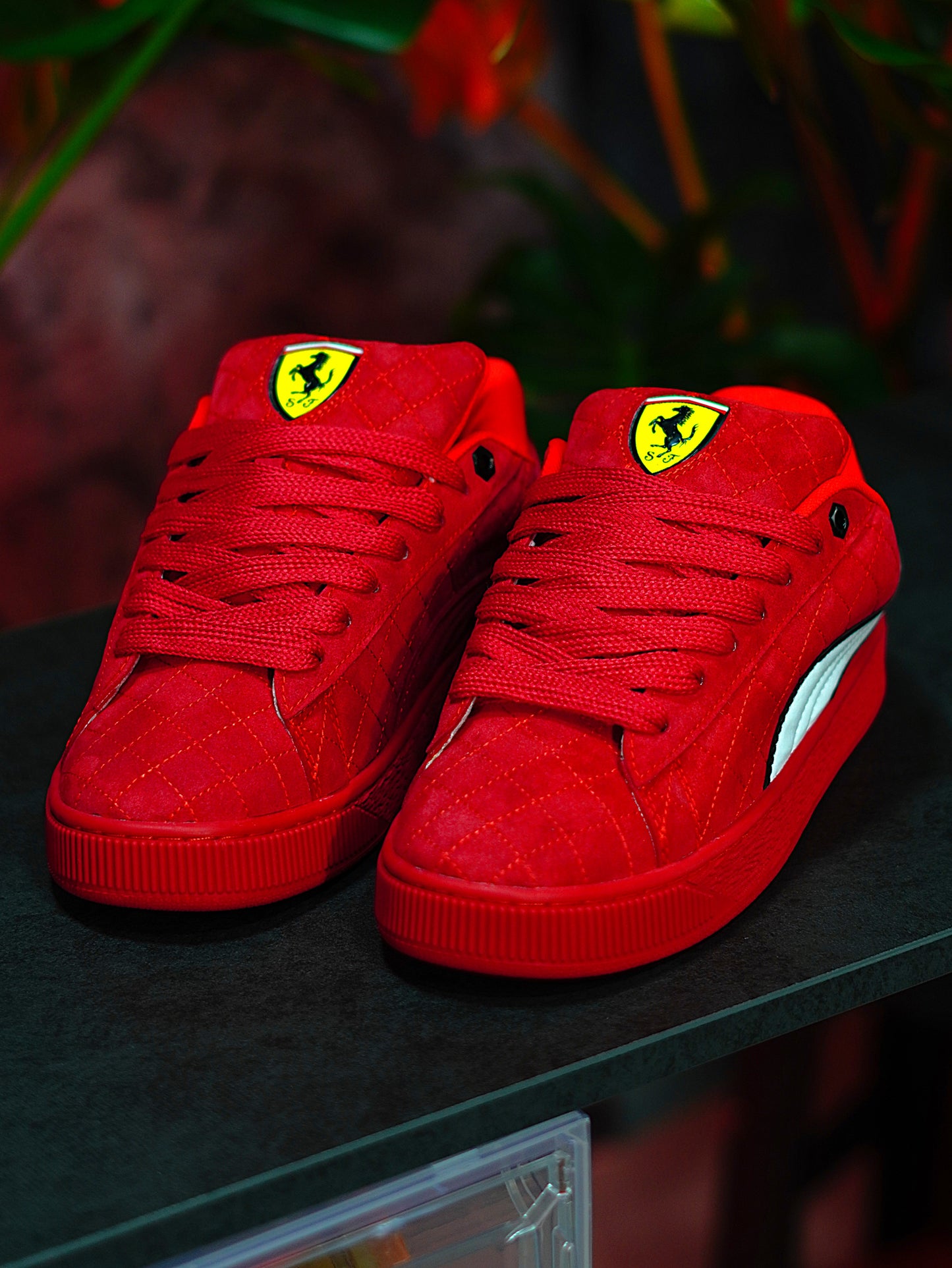 Puma Suede XL Hero Scuderia Ferrari  - Rojo