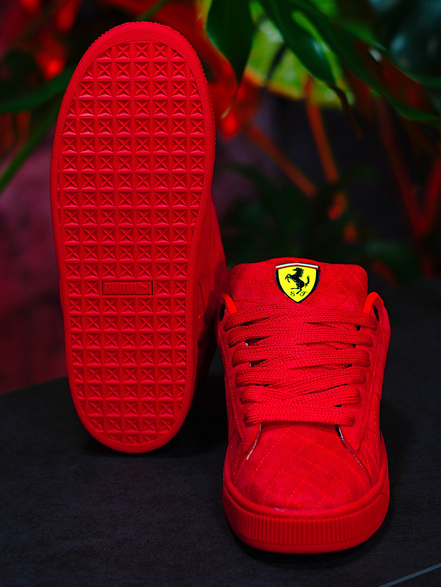Puma Suede XL Hero Scuderia Ferrari  - Rojo