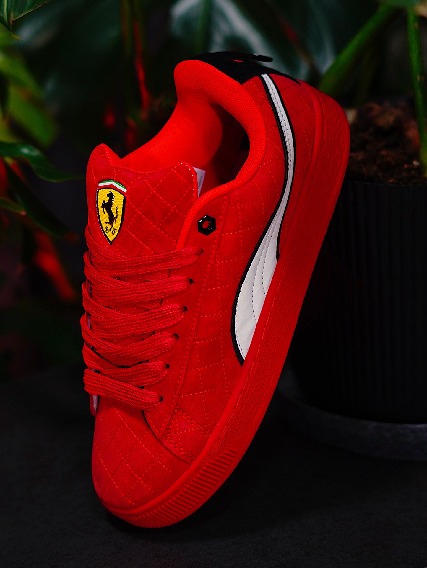 Puma Suede XL Hero Scuderia Ferrari  - Rojo
